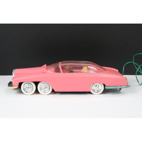 3 - Boxed AJ Rosenthal 21 Thunderbirds Lady Penelope's Fab 1 remote operated battery operated model with... 