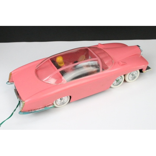 3 - Boxed AJ Rosenthal 21 Thunderbirds Lady Penelope's Fab 1 remote operated battery operated model with... 