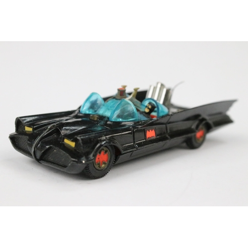 33 - Boxed Corgi 267 Batmobile diecast model with Batman & Robin figures, secret instructions, 6 x yellow... 