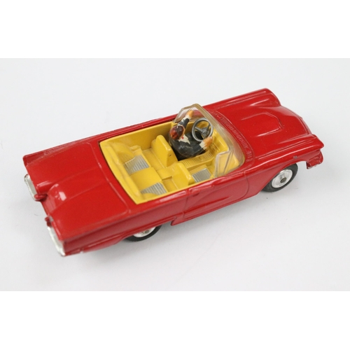 35 - Two boxed Corgi diecast models to include 215S Ford Thunderbird Open Sports in red, with driver (a f... 