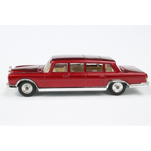 40 - Boxed Corgi 247 Mercedes Benz 600 Pullman By Special Request diecast model in metallic maroon, with ... 