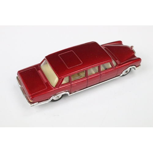 40 - Boxed Corgi 247 Mercedes Benz 600 Pullman By Special Request diecast model in metallic maroon, with ... 