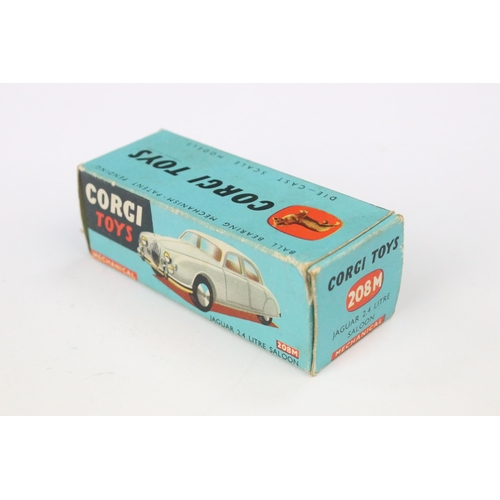 50 - Three boxed Corgi diecast models to include 205 Riley Pathfinder Saloon in red with smooth hubs, 208... 