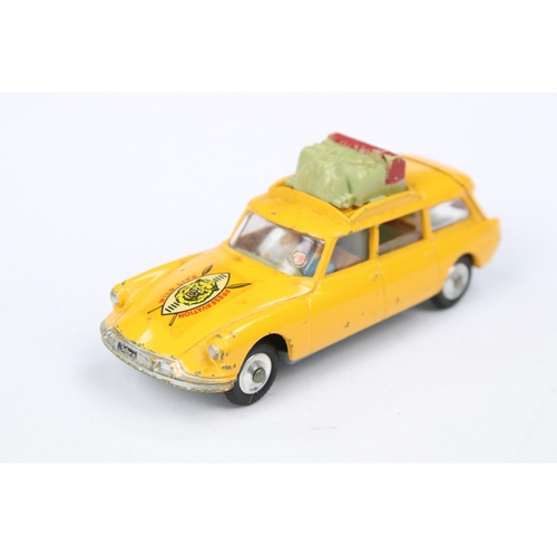 53 - Four boxed Corgi diecast models to include 215 Ford Thunderbird Open Sports Car in white with blue i... 