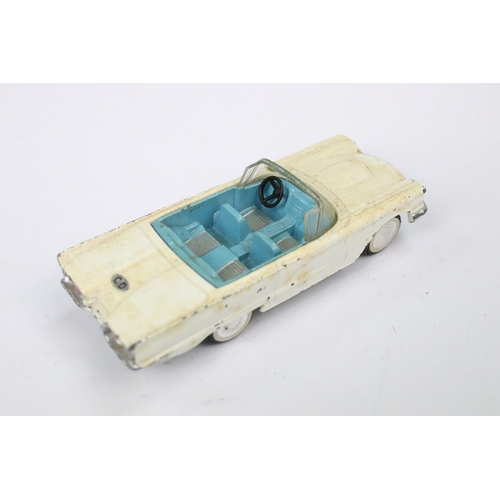 53 - Four boxed Corgi diecast models to include 215 Ford Thunderbird Open Sports Car in white with blue i... 