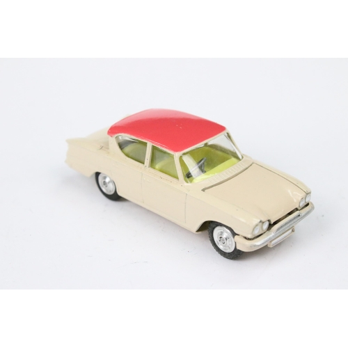 53 - Four boxed Corgi diecast models to include 215 Ford Thunderbird Open Sports Car in white with blue i... 