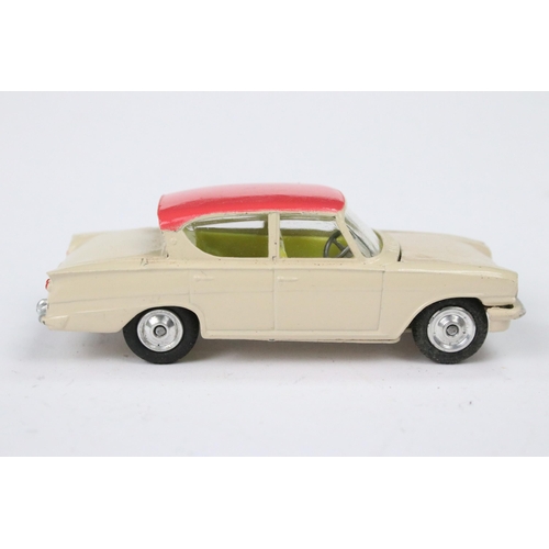 53 - Four boxed Corgi diecast models to include 215 Ford Thunderbird Open Sports Car in white with blue i... 