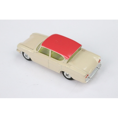 53 - Four boxed Corgi diecast models to include 215 Ford Thunderbird Open Sports Car in white with blue i... 