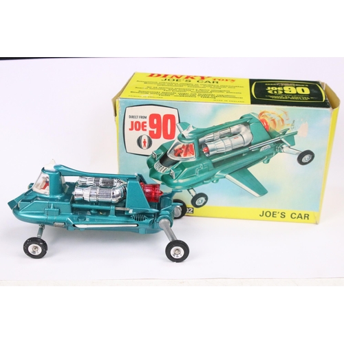 56 - Boxed Dinky 102 Joe 90 Joe's Car diecast model, diecast ex with 'dealers inner packaging', inner dis... 