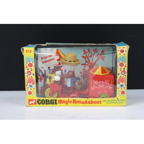 77 - Two boxed Corgi The Magic Roundabout diecast & plastic models to include 851 Magic Roundabout Train ... 