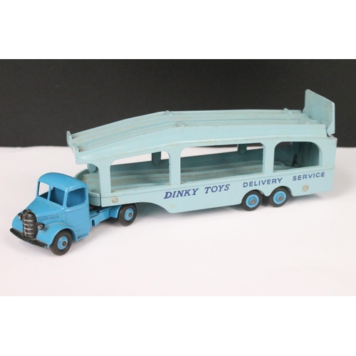 78 - Boxed Dinky Supertoys 982 Pullmore Car Transporter diecast model with 794 Loading Ramp For Pullmore ... 