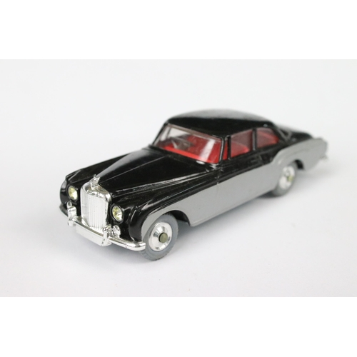 80 - Three boxed Corgi diecast models to include 224 Bentley Continental Sports Saloon in two-tone silver... 