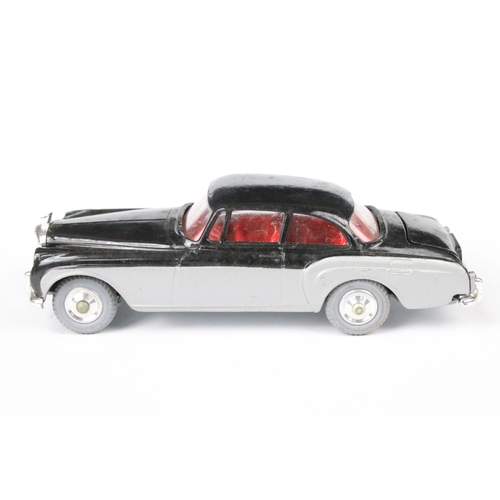 80 - Three boxed Corgi diecast models to include 224 Bentley Continental Sports Saloon in two-tone silver... 