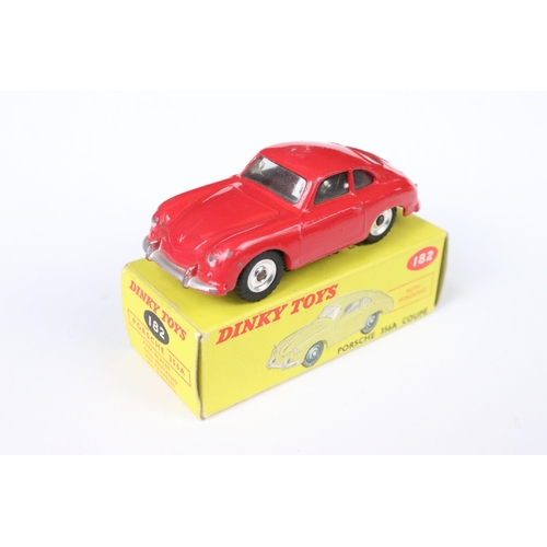 81 - Four boxed Dinky diecast models to include 143 Ford Capri (the odd paint chip, box missing small end... 