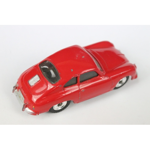 81 - Four boxed Dinky diecast models to include 143 Ford Capri (the odd paint chip, box missing small end... 