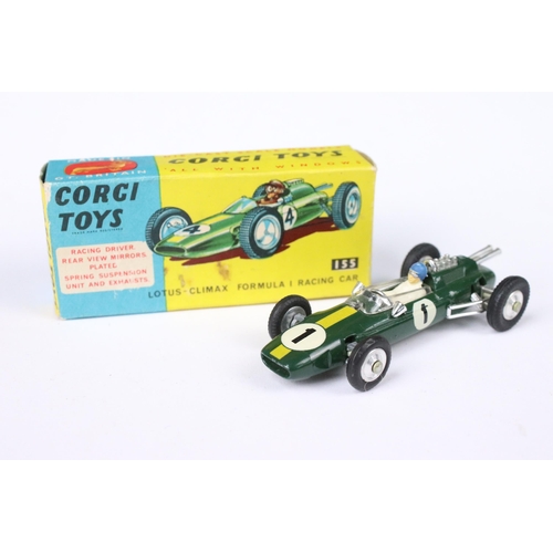 82 - Four boxed Corgi diecast models to include 314 Ferrari Berlinetta 250 Le Mans (paint chips, gd overa... 