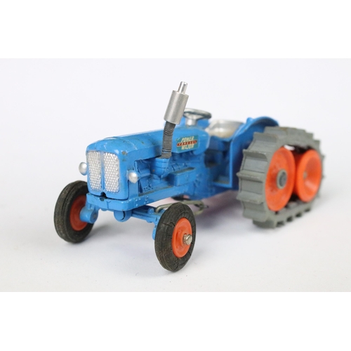 83 - Two boxed Corgi diecast models to include 54 Fordson Power Major with Roadless Half Tracks in blue (... 