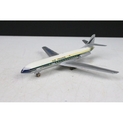 86 - Two boxed Dinky Supertoys diecast model planes to include 997 Caravelle SE210 Airliner - Air France ... 