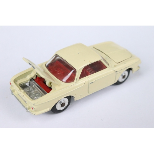 88 - Four boxed Corgi diecast models to include 436 Citroen Safari 1D19 in yellow, 210S Citroen DS in red... 