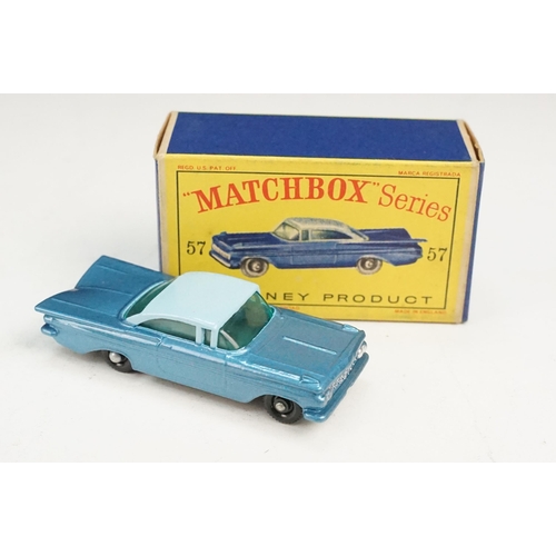 96 - Eight boxed Matchbox 75 Series diecast models to include 47 Lyons Maid Ice Cream Mobile Shop, 46 Pic... 