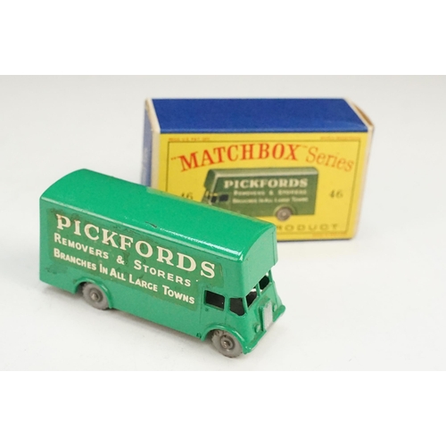 96 - Eight boxed Matchbox 75 Series diecast models to include 47 Lyons Maid Ice Cream Mobile Shop, 46 Pic... 