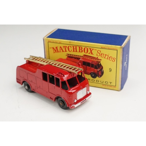 96 - Eight boxed Matchbox 75 Series diecast models to include 47 Lyons Maid Ice Cream Mobile Shop, 46 Pic... 