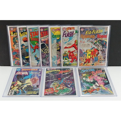 385 - Comics - 10 DC The Brave and the Bold comics to include #54 (first appearance of the Teen Titans), #... 