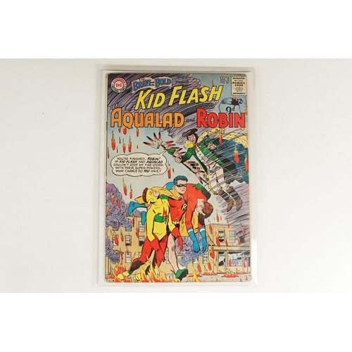 385 - Comics - 10 DC The Brave and the Bold comics to include #54 (first appearance of the Teen Titans), #... 