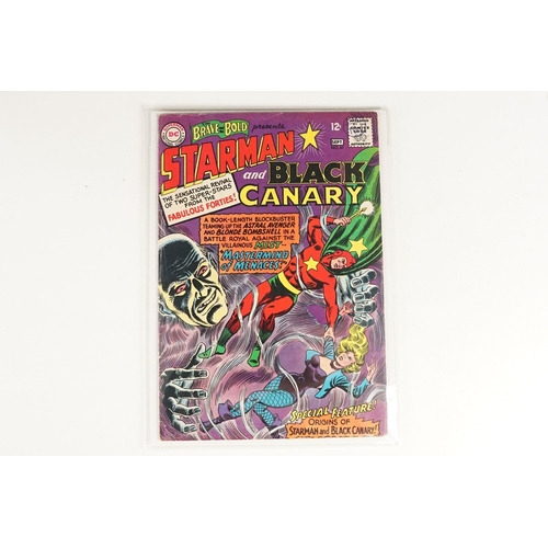 385 - Comics - 10 DC The Brave and the Bold comics to include #54 (first appearance of the Teen Titans), #... 