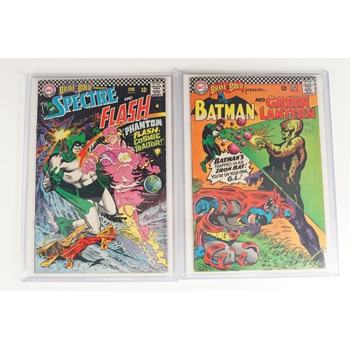 385 - Comics - 10 DC The Brave and the Bold comics to include #54 (first appearance of the Teen Titans), #... 