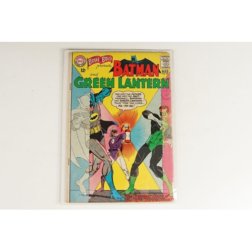 385 - Comics - 10 DC The Brave and the Bold comics to include #54 (first appearance of the Teen Titans), #... 