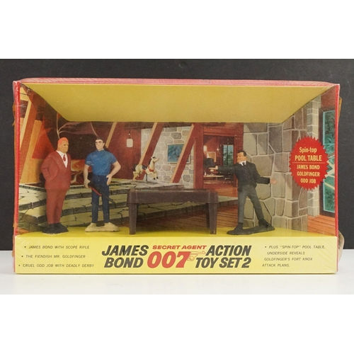 Boxed Gilbert James Bond 007 Action Toy Set 2, sealed & ex