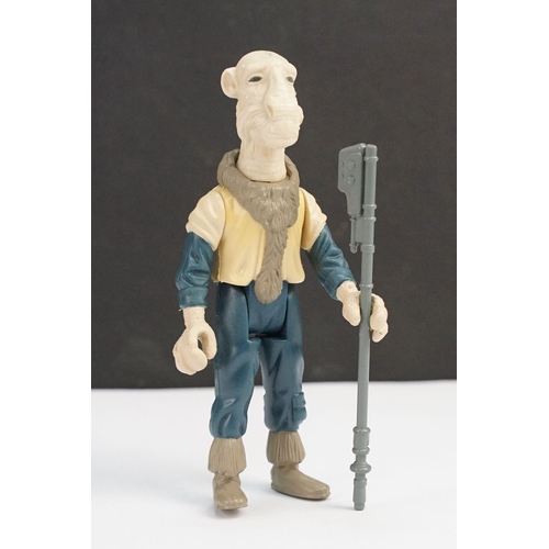 433 - Star Wars - Original Last 17 Yak Face figure in vg condition with weapon accessory