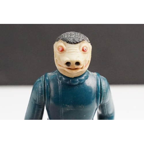 434 - Star Wars - Original Sears Exclusive Blue Snaggletooth Blue figure with toe dent from the Cantina Ad... 