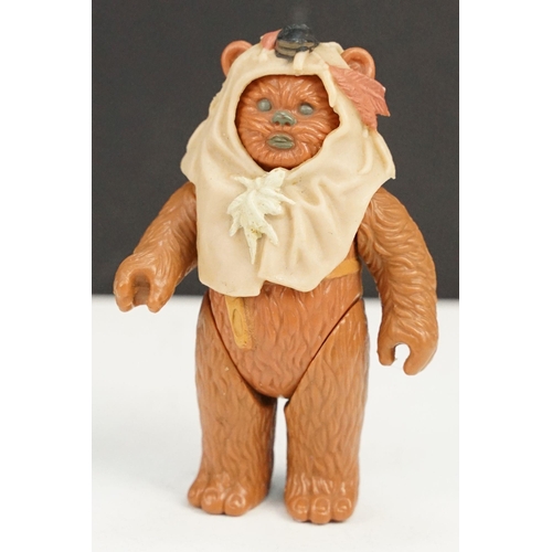 20 - Star Wars - Four original Last 17 Ewok figures to include Romba, Warok, Lumat and Paploo, complete w... 