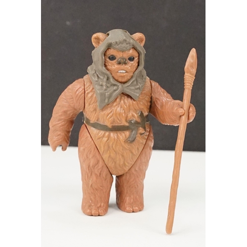 20 - Star Wars - Four original Last 17 Ewok figures to include Romba, Warok, Lumat and Paploo, complete w... 