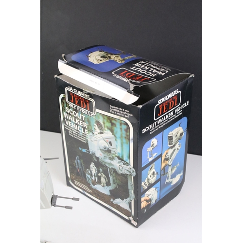 431 - Star Wars - Two boxed General Mills Return Of The Jedi vehicles to include Scout Walker (gd box with... 