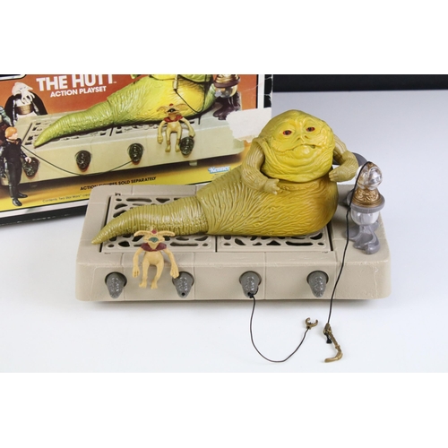 432 - Star Wars - Original boxed Kenner Return Of The Jedi Jabba the Hutt action play set, complete with J... 