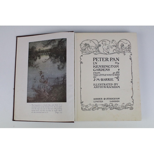 162 - Peter Pan in Kensington Gardens from The Little White Bird by J.M. Barrie, illustrated by Arthur Rac... 