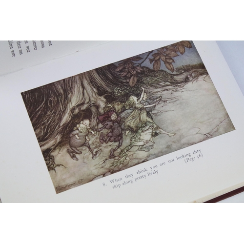 162 - Peter Pan in Kensington Gardens from The Little White Bird by J.M. Barrie, illustrated by Arthur Rac... 