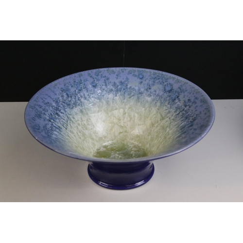 177 - Two Portmeirion large bowls from the Starfire Collection to include 'Amethyst' smaller bowl, diamete... 