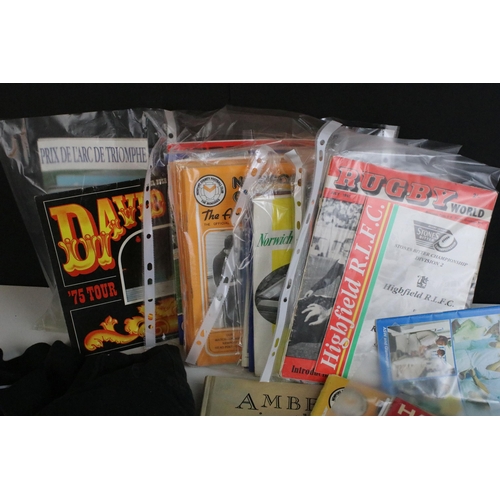 257 - Large quantity of late 20th century football match magazines and programmes to include Newport Count... 