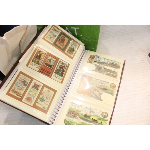 296 - Collection of stamps and postcards to include a selection of first day covers loose on envelopes, an... 