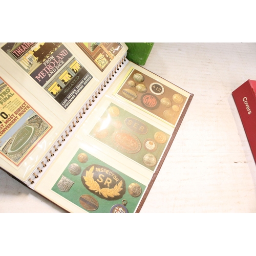 296 - Collection of stamps and postcards to include a selection of first day covers loose on envelopes, an... 