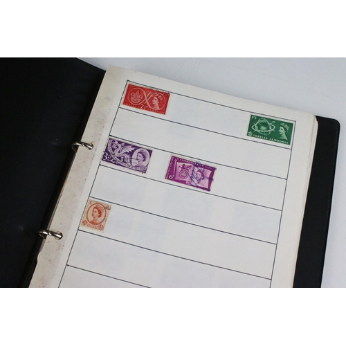 297 - Collection of assorted stamps and first day covers to include fourteen presentation pack stamps, loo... 