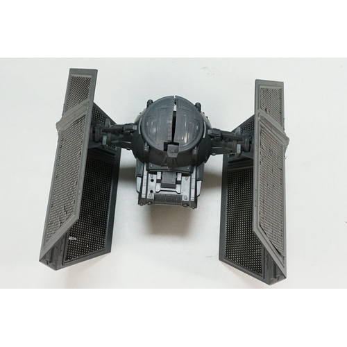 505 - Star Wars - Three boxed Star Wars vehicles featuring Scout Walker (complete), Darth Vader Tie Fighte... 