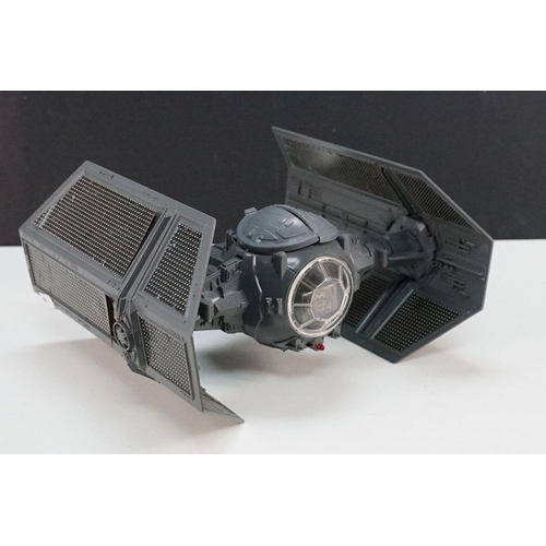 505 - Star Wars - Three boxed Star Wars vehicles featuring Scout Walker (complete), Darth Vader Tie Fighte... 