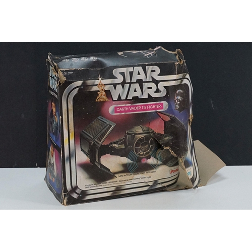 505 - Star Wars - Three boxed Star Wars vehicles featuring Scout Walker (complete), Darth Vader Tie Fighte... 