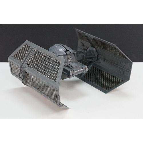 505 - Star Wars - Three boxed Star Wars vehicles featuring Scout Walker (complete), Darth Vader Tie Fighte... 