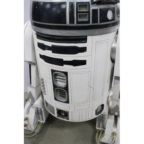 10 - Star Wars - Full Size replica Star Wars R2-D2, scratch built model, made from fibreglass material, w... 